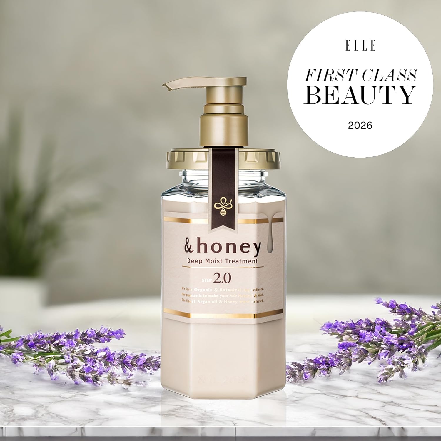 [Genuine Product] &honey Deep Moist Shampoo & Conditioner Set 440mL+450g/14.87.fl.Oz+15.69Oz (Sampoo and Conditioner