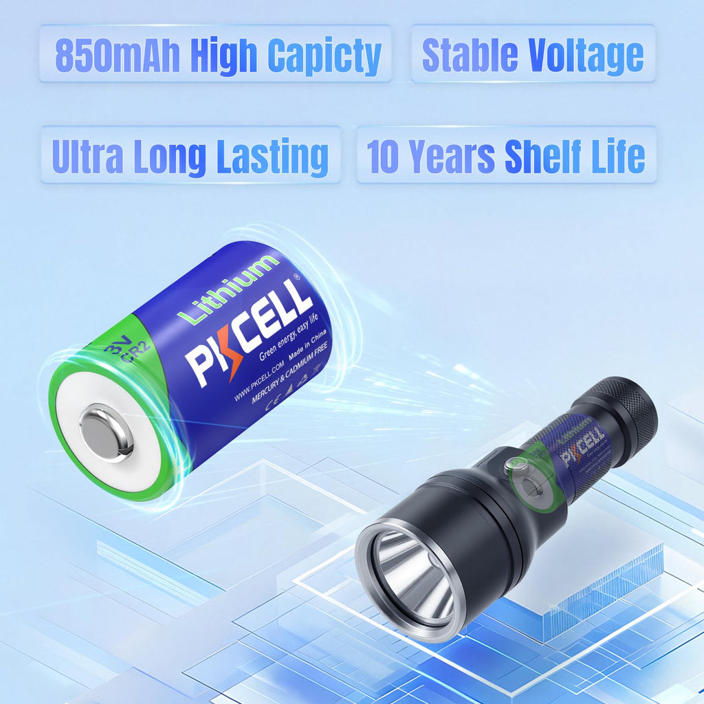 32 Count CR2 Battery CR2 3V Lithium Battery