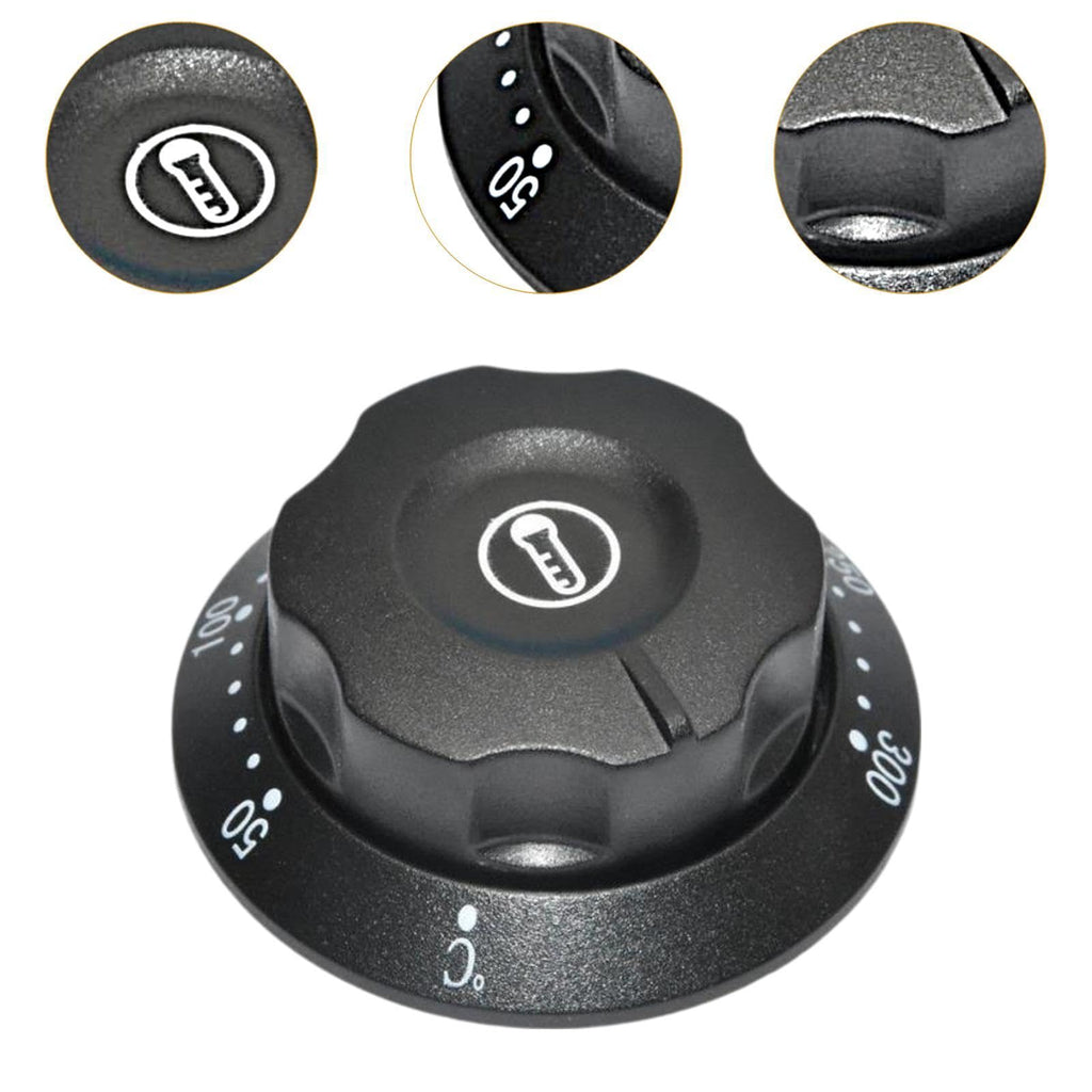 SiaBiced Thermostat Oven Knob Boiling Water Heaters Switch Knob Replacement, 50 to 300