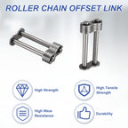 DTGN ISO(DIN) 24B-3 Roller Chain Connecting Link 1-1/2" Pitch