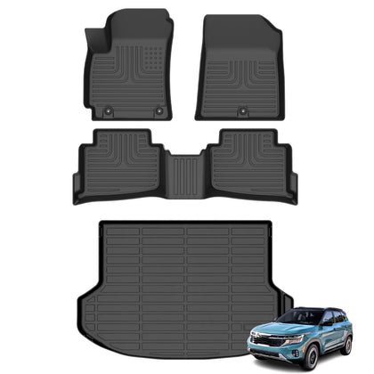 Floor Mats & Cargo Liner for Kia Seltos 2024 2025 2026