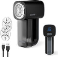 Fabric Shaver + Lint Remover, Sweater Defuzzer with 3 Motor Speeds, Remove Pills from Blankets, Couch, Clothing