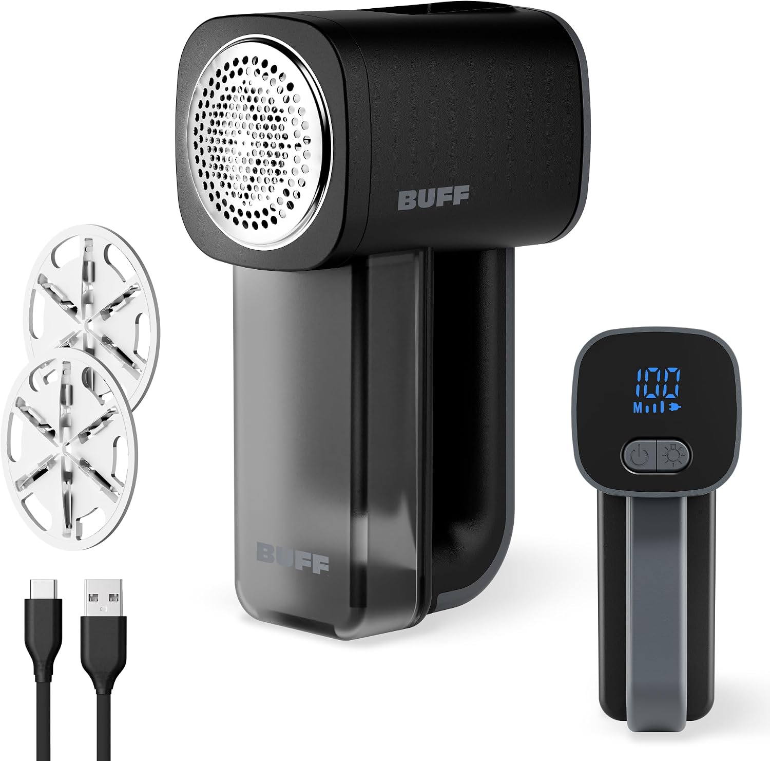 Fabric Shaver + Lint Remover, Sweater Defuzzer with 3 Motor Speeds, Remove Pills from Blankets, Couch, Clothing