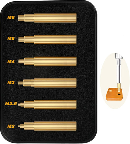 KADRICK Heat Set Insert Tips for Threaded inserts M2 M2.5 M3 M4 M5 M6