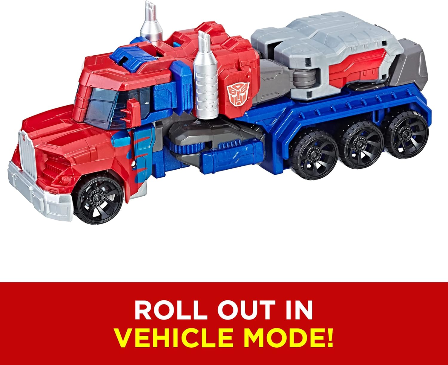Transformers Toys Heroic Optimus Prime Action Figure - Timeless Large-Scale Figure, Changes into Toy Truck - Toys for