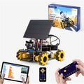 Robotics Kit for Kids Ages 8–12,ACEBOTT STEM Robot Car with Solar Powered,Compatible with Arduino & Scratch,STEM Toys