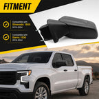 OsyphereX Left Side Mirror Compatible with 2019-2024 Silverado/Sierra 1500