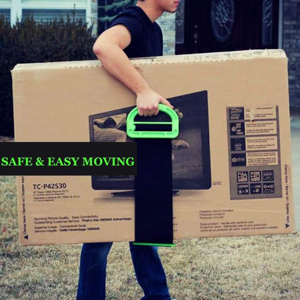 Lifting Moving Straps and 2PACK Grocery Bag Carrier Handle,1-Person Adjustable Handle Moving Lifting Strap