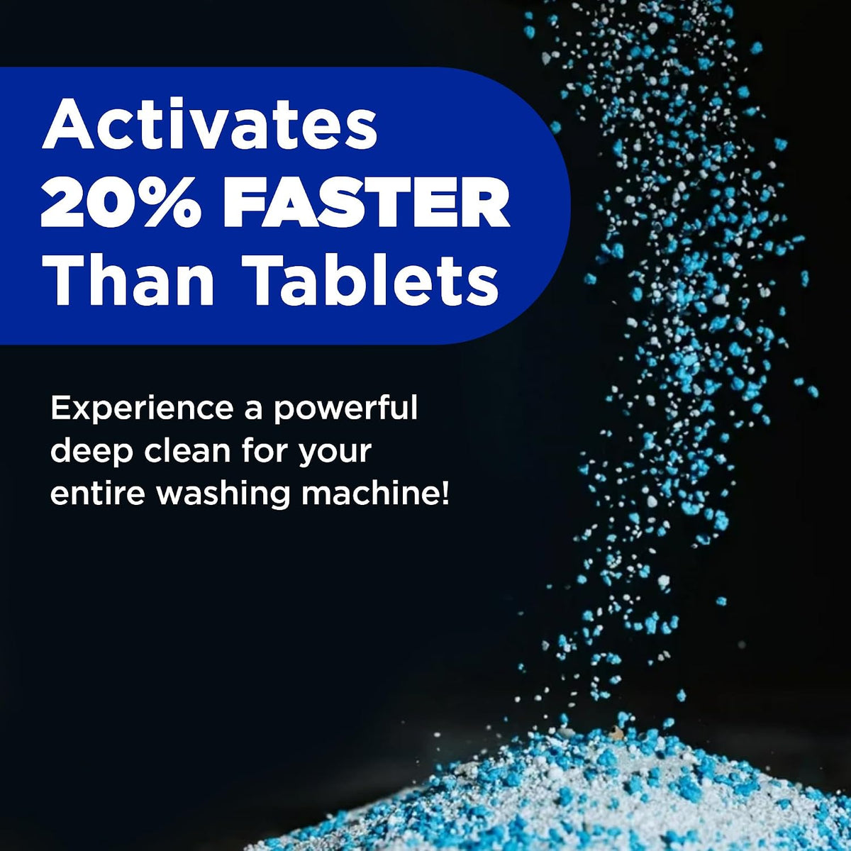Washing Machine Cleaner by Tide, Washer Machine Cleaner with Oxi for Front and Top Loader Washer Machines, Deep