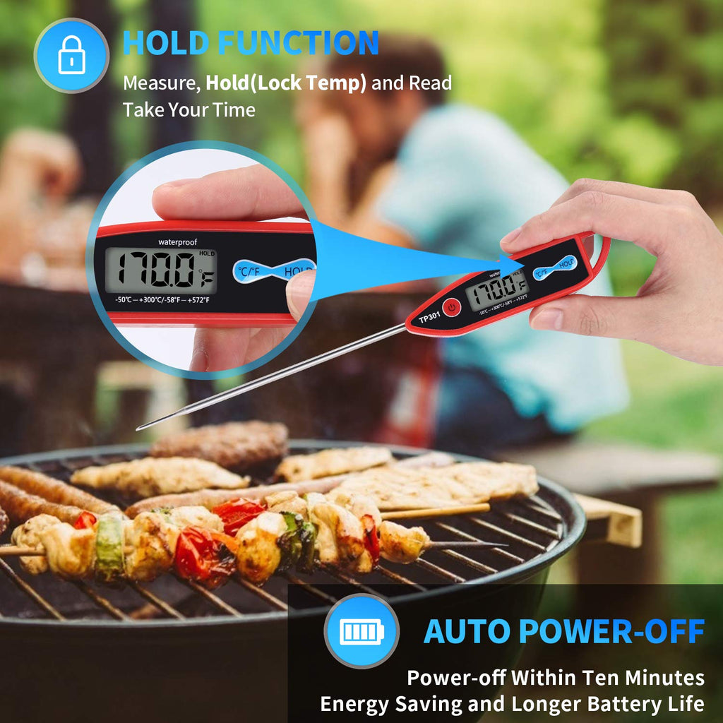 Digital Water Thermometer for Liquids, Long Probe