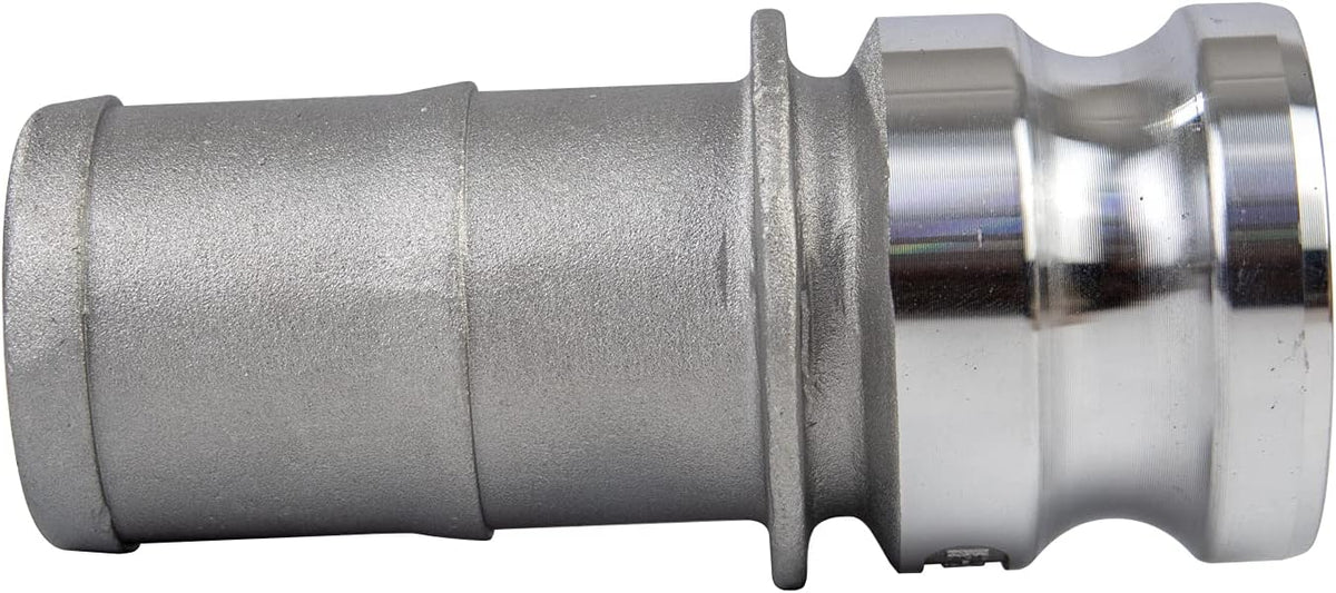 2pc Aluminum Camlock Fittings part E, Cam & GrooveHose Fittings -2 inch Male Adapter & Coupling