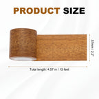 Wood Grain Repair Tape, 2.2" x 15ft Self Adhesive Mahogany
