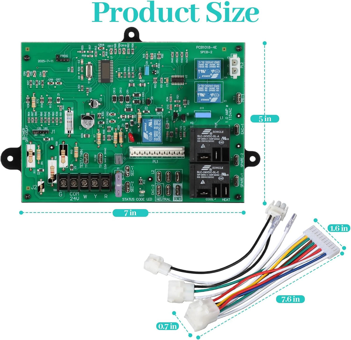 New Upgraded HK42FZ034 Furnace Control Board