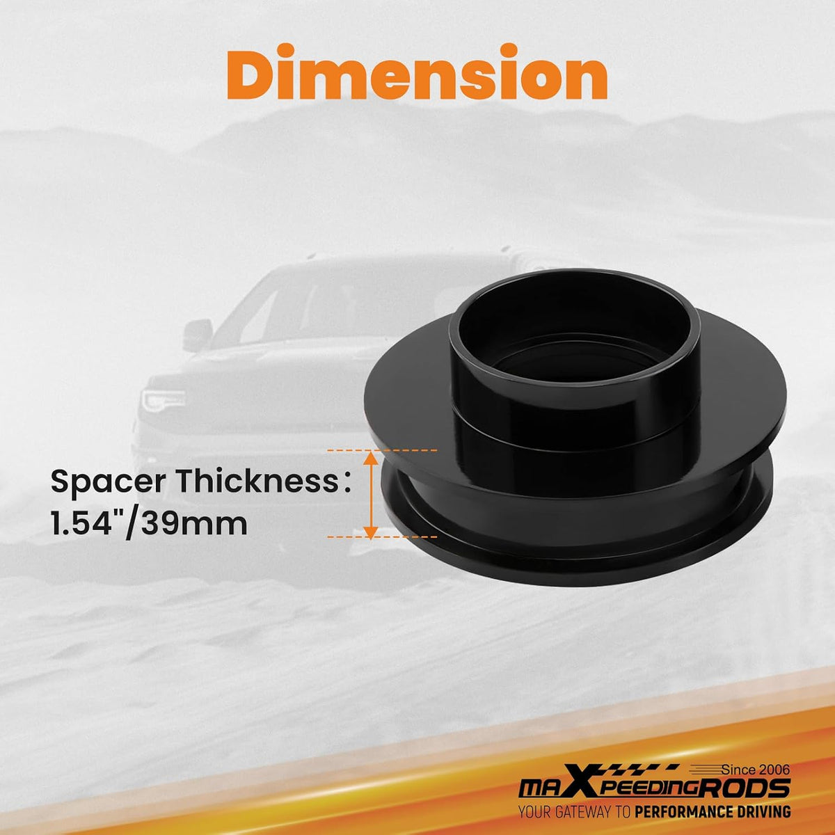 maXpeedingrods 3" Front Leveling Lift Kit for Chevy Silverado/GMC Sierra 1500 99-07