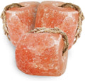 ZK Himalayan Salt Lick for Horses, Livestock– (3-4 lbs) (Pack of 3 Natural Mineral Salt Block for Goats, Cattle &