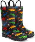 Kids Rain Boots For Boys Toddler Little Dinosaur Shark Rainboots