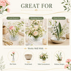 3 Pcs Mixed Sizes Plastic Flower Frogs for Arrangements, Clear