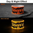 Glow in the Dark Halloween Caution Tape 2" x 20 FT Roll