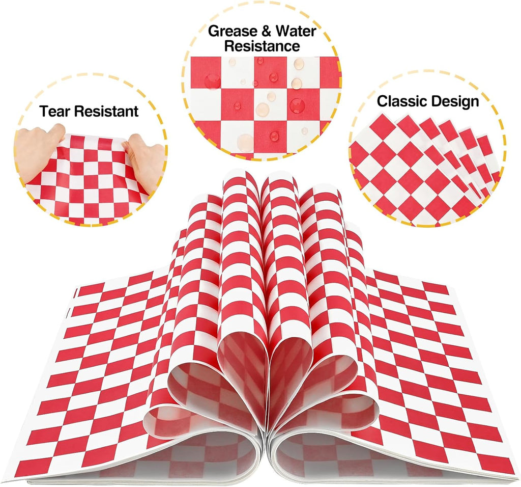 Sandwich Wrapping Paper, 500 Sheets, 12 x 12 Inches