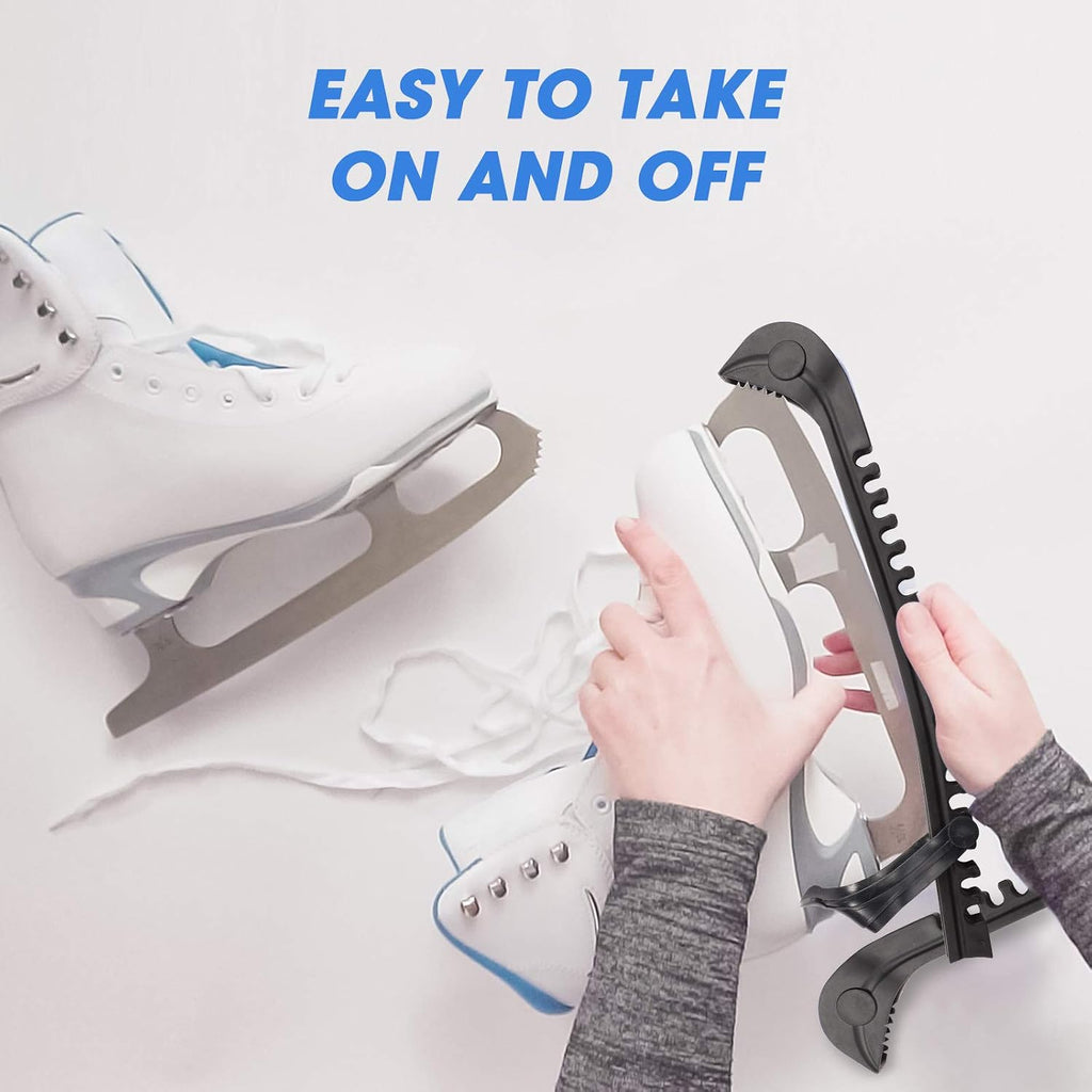 Hockey Skate Guards Ice Skate Blade Covers Soakers Blade Protector Ice Skating Accessories for Women Figure Skating