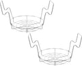 12" Stainless Steel Canning Rack. Holds 8 Pint or 7 Quart Jars. No Rust, Extra Stability. FITS IN POT WITH AT LEAST
