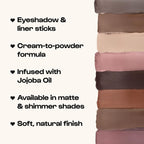 11th Hour Cream Eyeshadow Stick & Liner, Champagne Shimmer