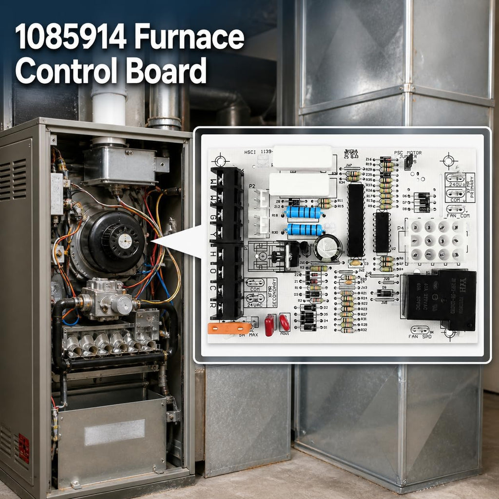 1085914 Furnace Control Board Replacement HQ1085914TX