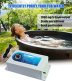 Ozone Generator with Timer for Cold Plunge and Hot Tubs