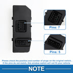 15852204 Power Window Switch for Buick Lacrosse 05-08 Black