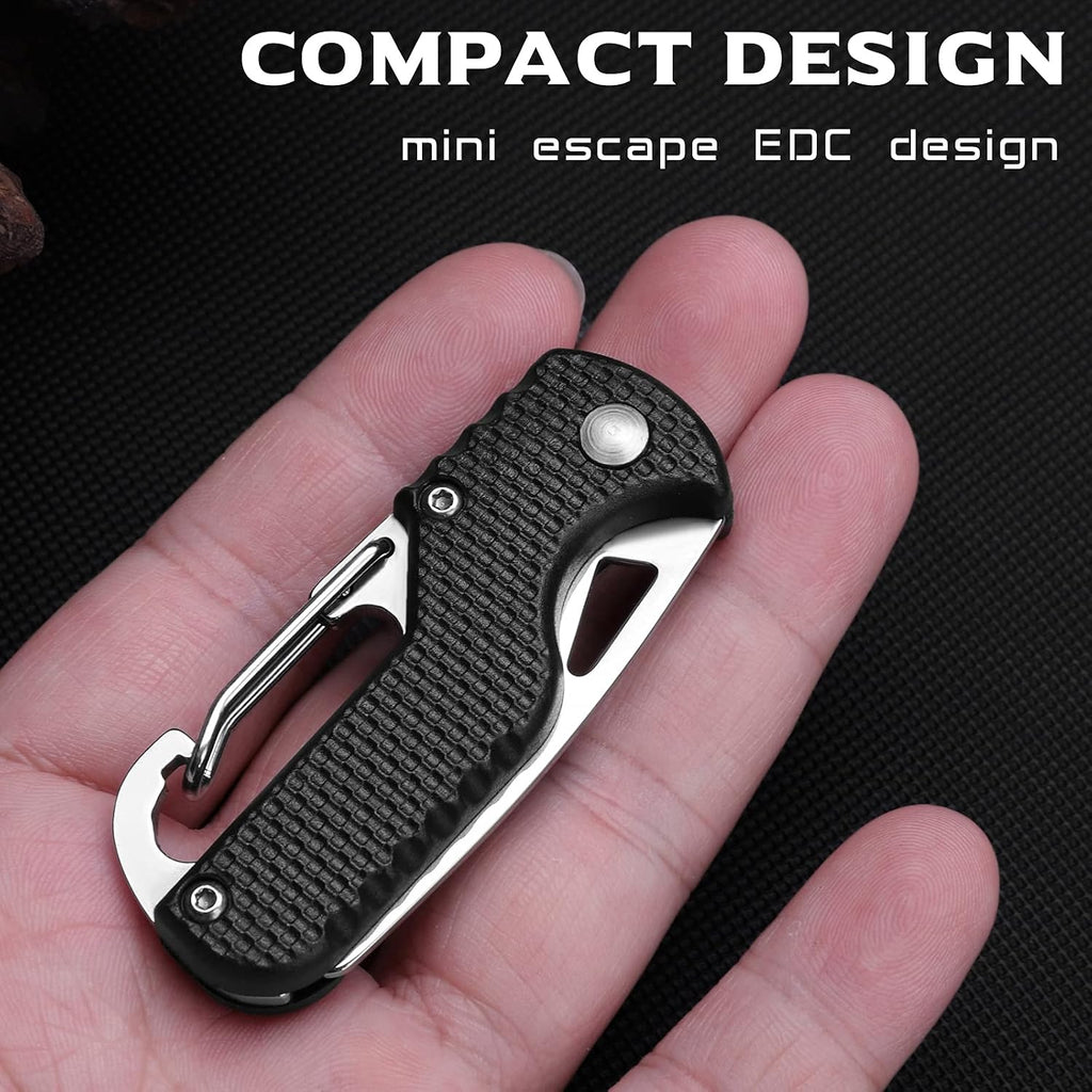 Safety Box Cutter, EDC Package Opener with Hook Blade