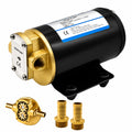 12V Oil Transfer Pump, 3.2 GPM 84W Self‑Priming Gear Pump, Fluid Extractor
