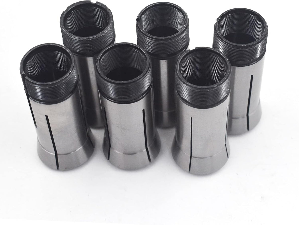 6-Pack 5C Square Collet Set 1/4,5/16,3/8,1/2,5/8,3/4