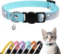 Rhinestone Cat Collar Breakaway (Blue)