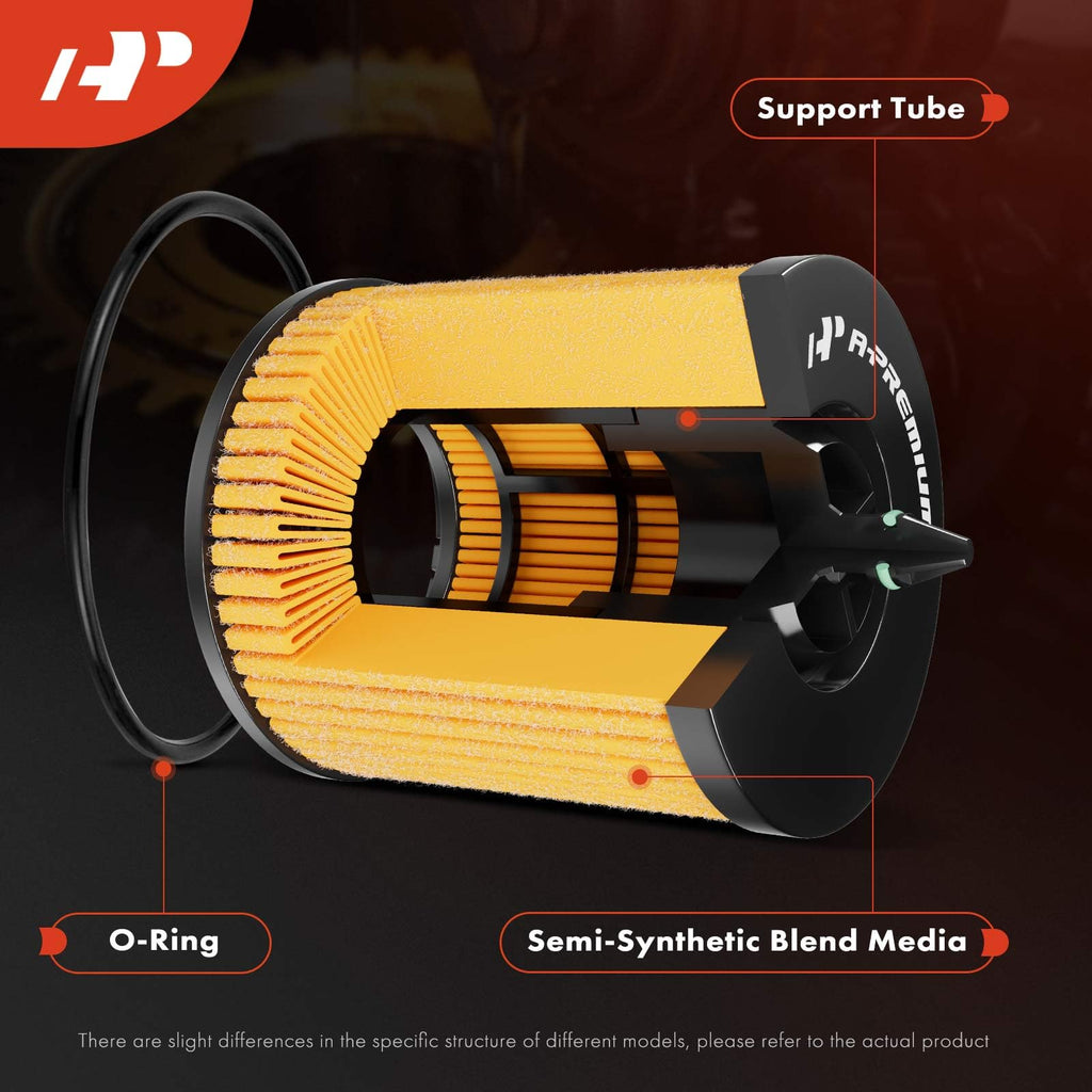 A-Premium 2-PC 10K Miles Protection Oil Filter