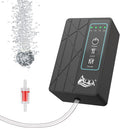 30GPH USB Rechargeable Aquarium Air Pump, Silent Flow Oxygen Aerator