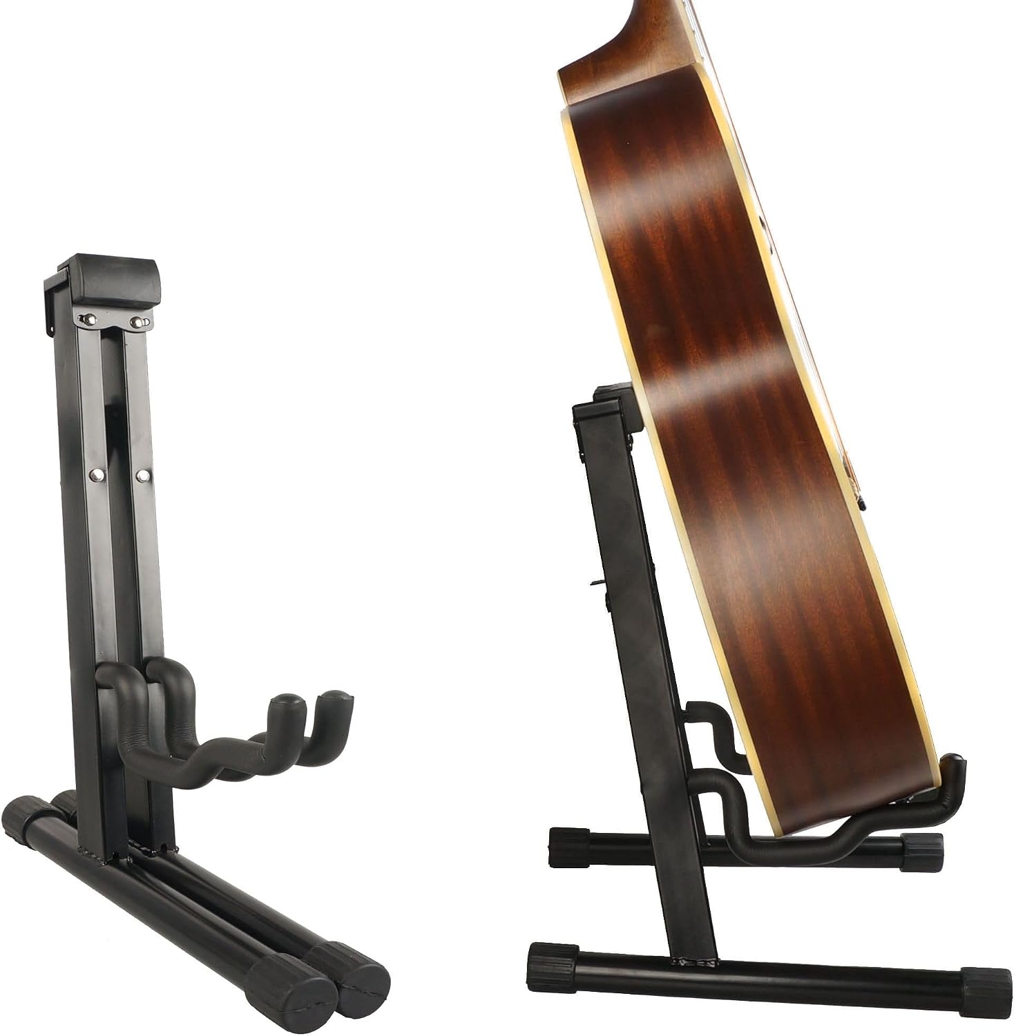 Guitar Stand Accesssories Kit Electric Acoustic A-Frame Guitar Stand 10-Feet Guitar Cord Guitar Capo Guitar Starp