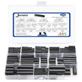 SAE Roll Pin Set, 250 Pcs Roll pin Assortment, Slotted Spring Pins