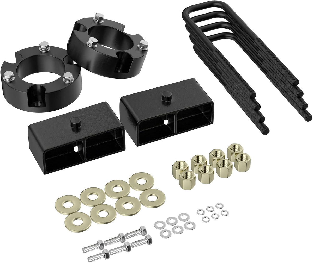 Richeer 3" Front and 2" Rear Leveling Kits for 2005-2023 Tacoma 2WD/4WD
