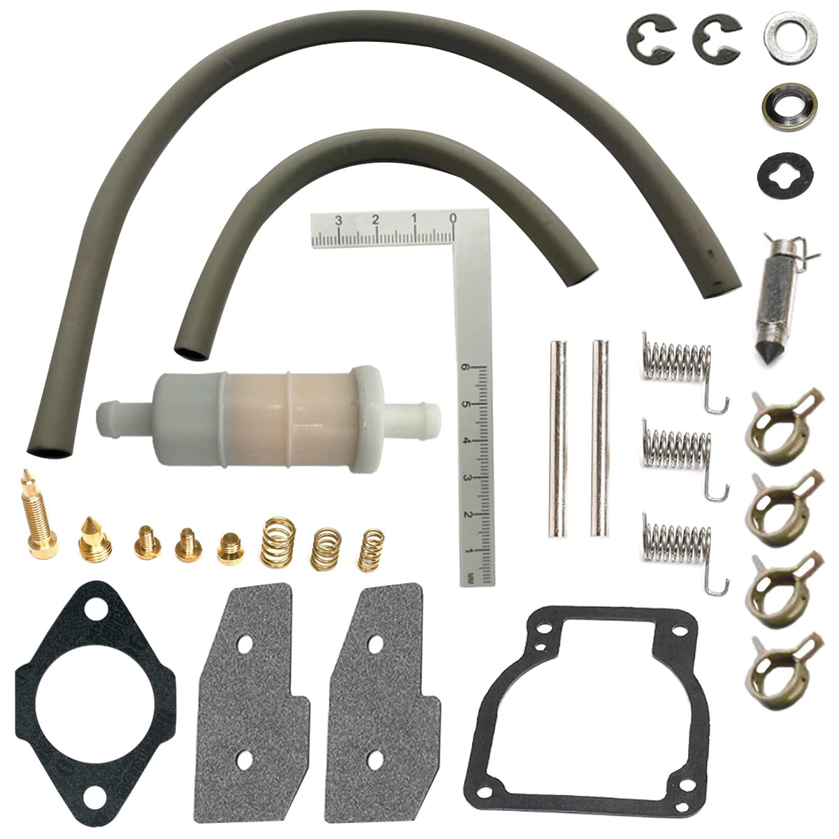 Trucktok 18-7750-1 Carburetor Rebuild Kit Gasket Replacement for Mercury