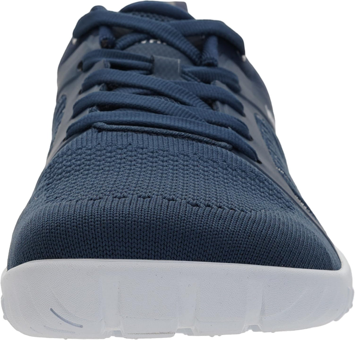 Men's Wide Toe Box Trail Running Barefoot Shoes, Dark Blue, 7
