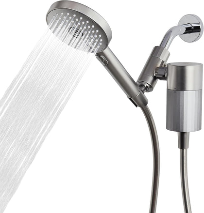 Handheld Showerhead, High Performance Filtration, Moonlight | Healthier Hair and Skin - DIY Installation - Renter