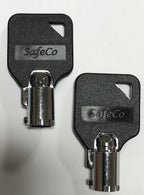 2-Replacement Keys for Wascomat Machine with Key Code 00042 SafeCo Brands