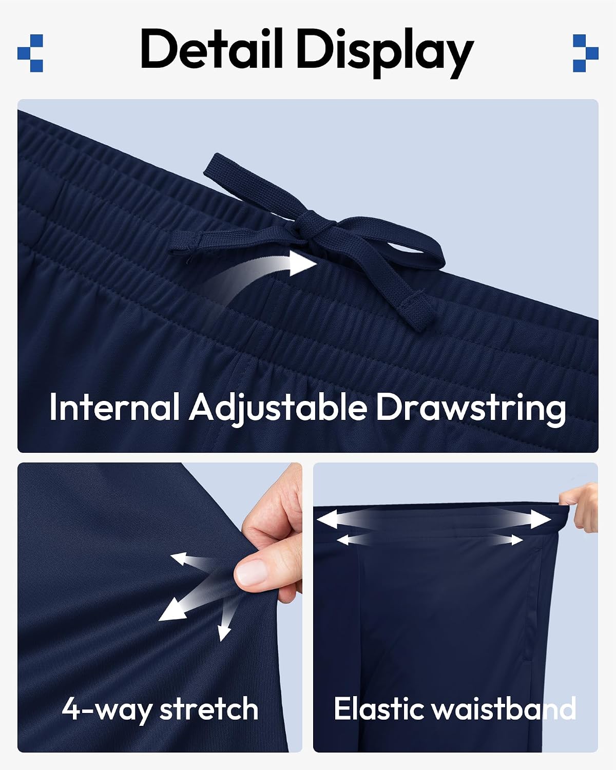5 Pack Boys Basketball Athletic Shorts Quick Dry with Pockets | Moisture Wicking, Active Performance Shorts for Teen