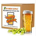 Blackberry Cream Ale Extract Kit | Golden Light & Pale Dry Malt Extract | Natural Blackberry Flavoring | Willamette