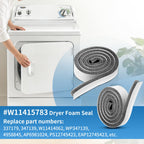 2PCS W11415783 Dryer Blower Housing Foam Seal Replacement for Whirlpool
