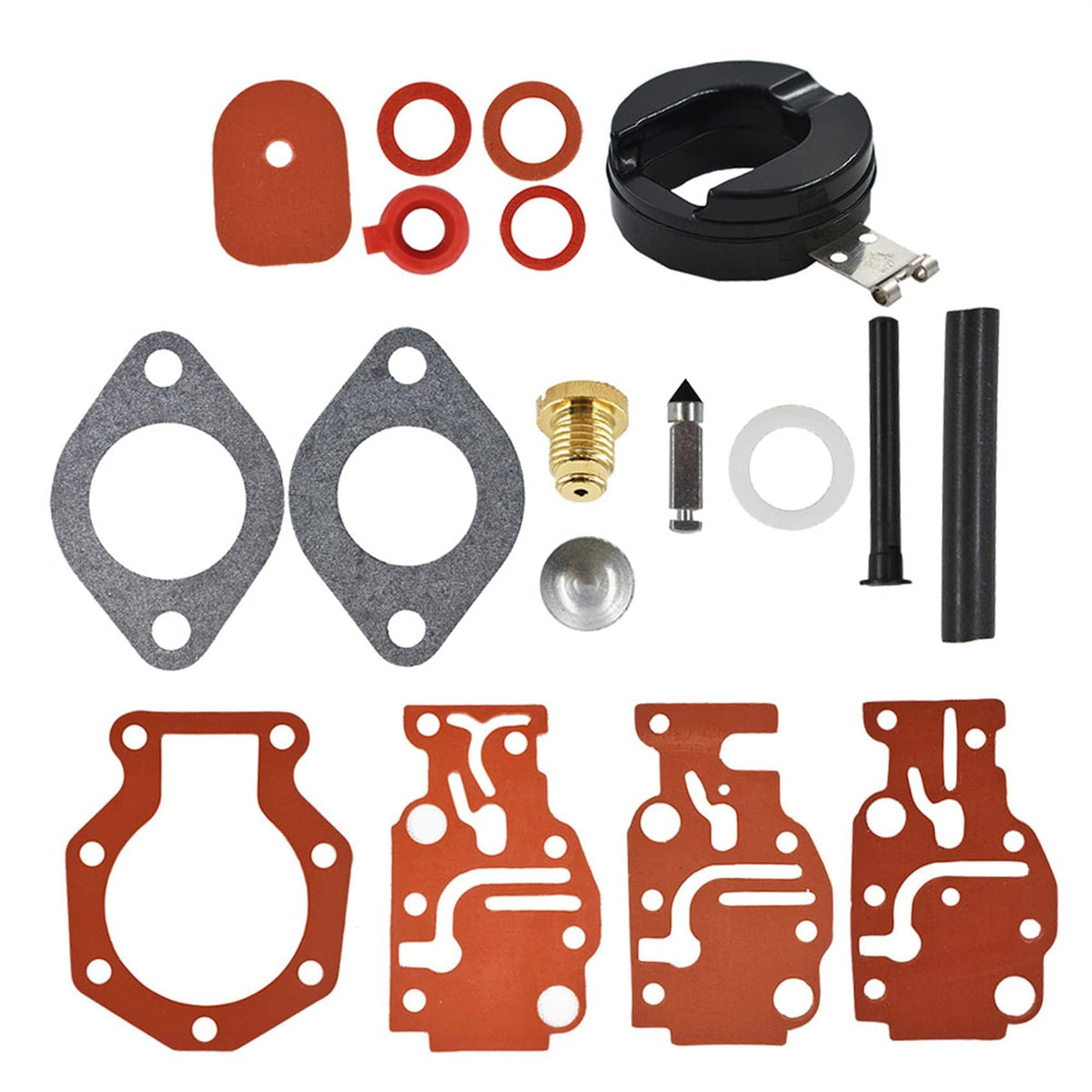 labwork Carburetor Carb Repair Kit Replacement for Johnson Evinrude