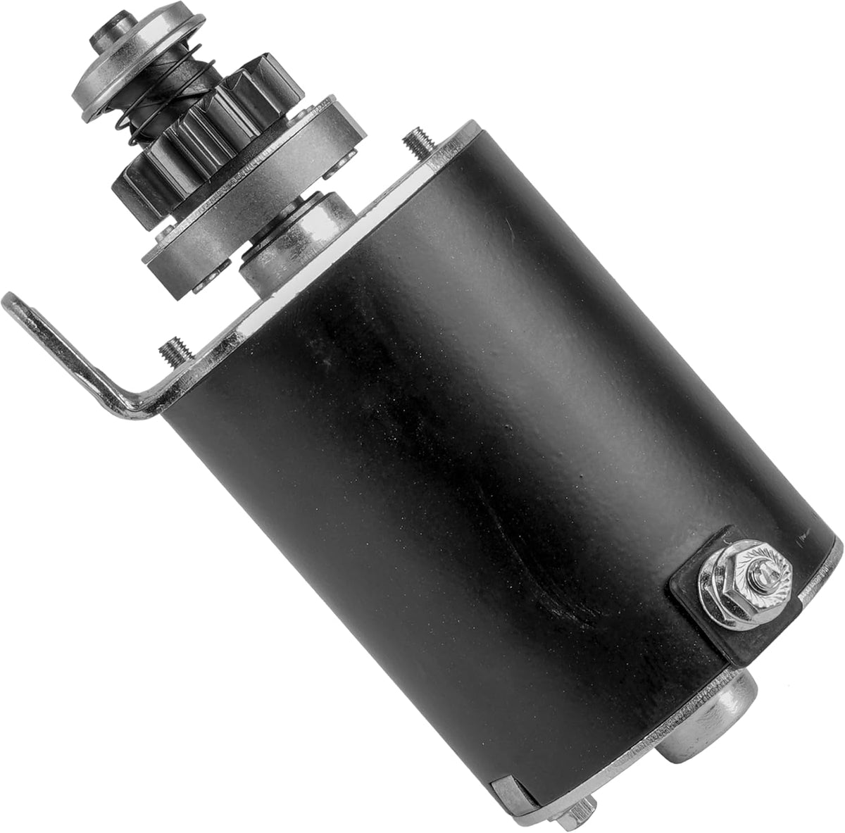 Caltric Starter Compatible with John Deere 92H D125 D130 D140 D155 D160 MIA13038 / 15 Teeth Steel Gear
