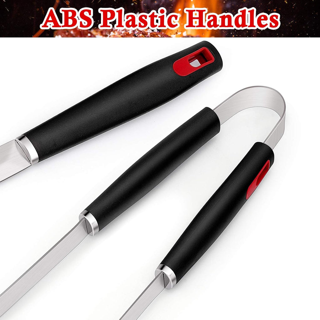 BBQ Grill Accessories Set of 7, Stainless Steel Grilling Tools Set with Storage Bag, Heavy Duty Grill Spatula, Tong