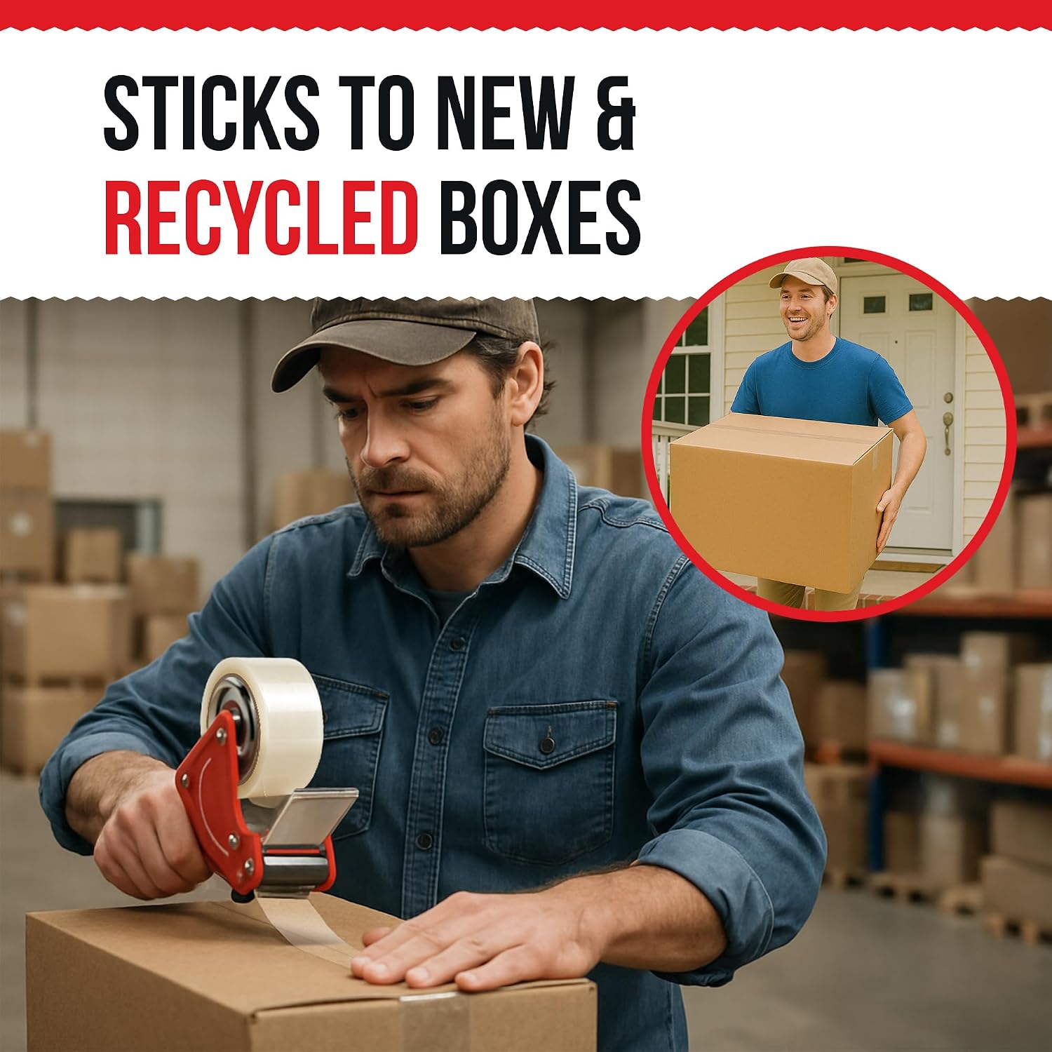 2.6 Mil Heavy-Duty Packing Tape – Industrial Strength