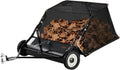 42" Tow-Behind Lawn Sweeper, 12 Cu. Ft. Hopper Leaf & Grass Collector